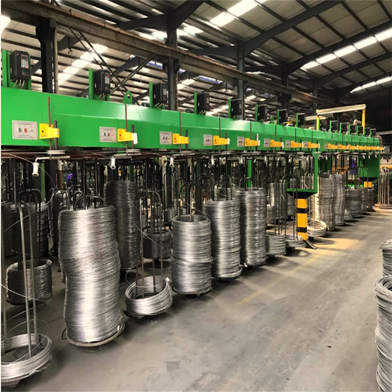 Equipamento de galvanização de aço de baixo/alto carbono personalizado com fio de metal máquina de revestimento elétrico